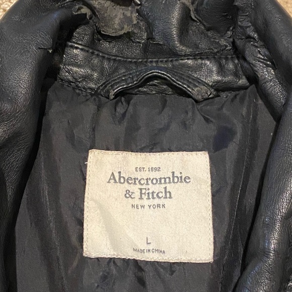 Sold Abercrombie & Fitch moto jacket - Picture 5 of 11